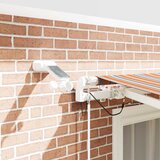 Skrovita tenda Šareni 300 x 250 cm Poliester i metal | shoptok.hr