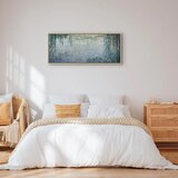  Slika - Claude Monet – The Water Lilies – Clear Morning with Willows 100x40 U prirodnom drvenom okviru | shoptok.hr