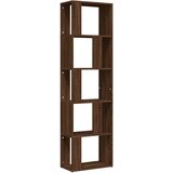 Maison Chic Knjižna omara - Knjižni regal rjav hrast 45x24x160 cm inženirski les, (21725317) Cene