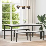  Klupa Bijelo 160 x 35 x 45 cm Čvrsto borovo drvo Cijene