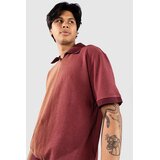Element Cotton Mesh Polo Majica pinkzinfadel | Shoptok.si