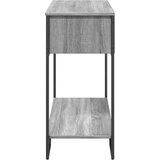  Konzolni stol boja hrasta 100 x 35 x 74 5 cm konstruirano drvo | shoptok.hr