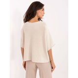 Italy Moda Sweater-IT-SW-2202.52-light beige Cene