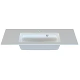 CAMARGUE espacio ugradbeni umivaonik flex (80 x 40 cm, mineralni lijev, bijele boje)