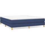  Okvir za krevet s oprugom plavi 180x200 cm od tkanine | shoptok.hr