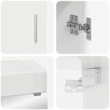  Set namještaja za kupaonicu TULUM 3 pcs Visoki sjaj bijela | Eponuda.ba