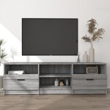 Furnova TV omarica siva sonoma 150x33,5x45 cm konstruiran les, (21924877) | Shoptok.si