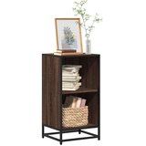 vidaXL Ormar za knjige smeđi hrast 40x35x76 cm konstruirano drvo Cijene