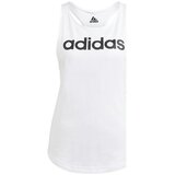 Adidas Majice s kratkimi rokavi Essential Loose Bela | Shoptok.si
