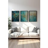 Wallity Dekorativna uramljena MDF slika 3kom Huhu485S 50x70 Cene