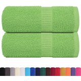  Ručnici za goste FROGN 2 kom. Zelene boje jabuke 30x50 cm 360 g/m² | shoptok.hr