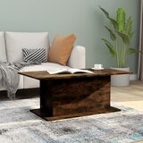  Stolić za kavu boja dimljenog hrasta 102 x 55,5 x 40 cm drveni | Shoptok.si