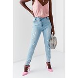 Fasardi Women's printed denim jeans | shoptok.hr