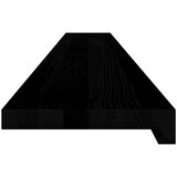  Prozorske klupice 2 kom tamnosmeđe 140x20x2 cm masivne hrast | shoptok.hr