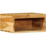Maison Chic Stenska TV omarica - TV stojalo - Televizijska omarica 40x30x19 cm trden akacijev les, (21700910) | Shoptok.si