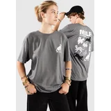 Man I Love Felines T-shirt charcoal