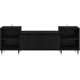 TV ormar Crni hrast 160 x 35 x 55 cm Konstruirano drvo | Eponuda.com