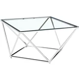 Sto 100x100x46cm, Srebrne boje