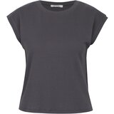Orsay Grey women's crop t-shirt with short sleeves - Women's | shoptok.hr