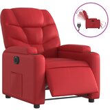 Maison Chic Električni naslanjač - Relax naslanjač rdeče umetno usnje, (22062023) Cene