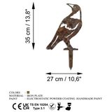 WALLXPERT Dekorativna figura Bird -A 01, 50x27 cm, 1.5 mm | Eponuda.ba