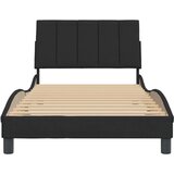  Okvir za krevet s uzglavljem crni 100x200 cm baršunasti | shoptok.hr