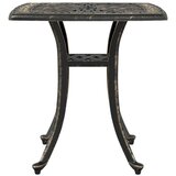  Vrtni stol brončani 53 x 53 x 53 cm od lijevanog aluminija | shoptok.hr