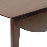 vidaXL Blagovaonski stol smeđa Puna drvena guma | shoptok.hr