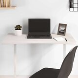 vidaXL Mizna plošča bela 80x40x2,5 cm trdna borovina | Shoptok.si