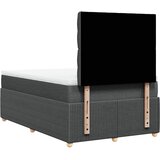  Krevet s oprugama i madracem tamnosivi 120 x 200 cm od tkanine | shoptok.hr