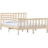  Posteljni okvir iz trdnega lesa 150x200 cm 5FT, (20643156) | Shoptok.si