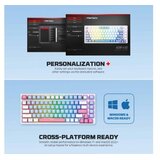  Tastatura Mehanicka Gaming Fantech MK612 Atom x83 AME bela (taro switch) Slike