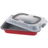 Altom design tepsija 36,3 x 24,5 x 5,5 cm s plastičnim poklopcem, 0204009240 | shoptok.hr