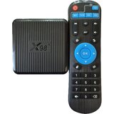 Gembird GMB-X98Q 2/16GB + daljinski BLUE (odvojen) S905W2 quad, Mali-G31MP2 4K, Android 11.0 programirajuci | Eponuda.com