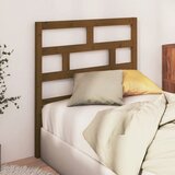  Uzglavlje za krevet boja meda 106 x 4 x 100 cm masivna borovina | shoptok.hr
