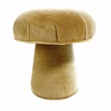 Woody Fashion tabure ceremony mantar pouffe mustard beige