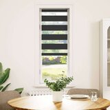 vidaXL Zavjesa zebra crna 50x100 cm širina tkanine 45,9 cm poliester | shoptok.hr