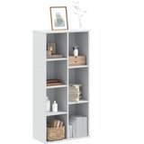 vidaXL Regal za knjige bijeli 50x25x105 cm konstruirano drvo Cijene