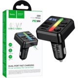 hoco. Hoco FM modulator E89, Bluetooth, 12V, 24V, 2xUSB-A, 1xUSB-C, PD, QC Cijene