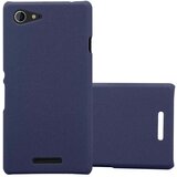 Cadorabo Case, združljiv s Sonyjem v Frosty Blue - Hard Case zaščitni pokrov v zmrznjenem videzu proti praskam in udarcem, (20565220) | Shoptok.si