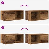 TV ormarići 2 kom staro drvo 60x31x25,5 cm konstruirano drvo | shoptok.hr