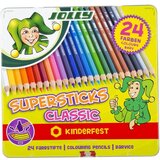  Barvice jolly kovinska škatla 1/24 VSE ZA ŠOLO Cene