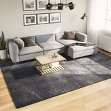 vidaXL Preproga s kratkimi vlakni mehka pralna antracitna 240x340 cm | Shoptok.si