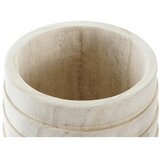  Stojalo za Rože DKD Home Decor Rjava Naraven Kvadraten Boho 17 x 17 x 16 cm | Shoptok.si