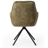 Livetastic Naslanjač Vintage, Zelena, Vrtljiv | Shoptok.si