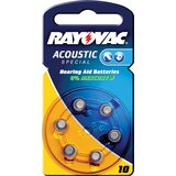 Rayovac ALKALNI BATERIJSKI VLOŽEK HA10 (PR70) BL/6 ZA SLUŠNI APARAT | Shoptok.si