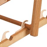 springos Lesen ležalnik impregniran z zeleno in belo črtasto tkanino., (21629380) | Shoptok.si