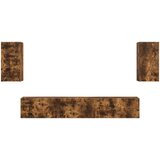  Set TV komoda Zidne 3 pcs Dimljeni hrast Konstruirano drvo | shoptok.hr
