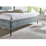 Meise M&amp;ouml;bel Modra oblazinjena zakonska postelja brez letvenega dna 180x200 cm Infinity &amp;ndash; Slike