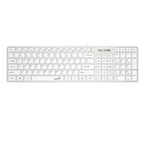 Genius SlimStar 126 tastatura USB veza, low-profile tipke, bijela-white | Eponuda.ba